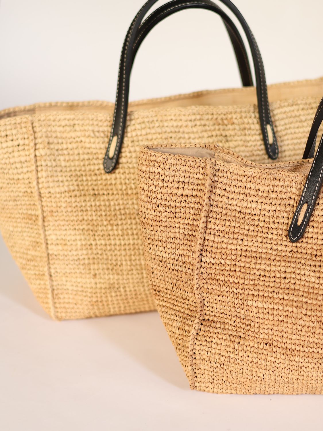 Côte Raffia Basket Bag