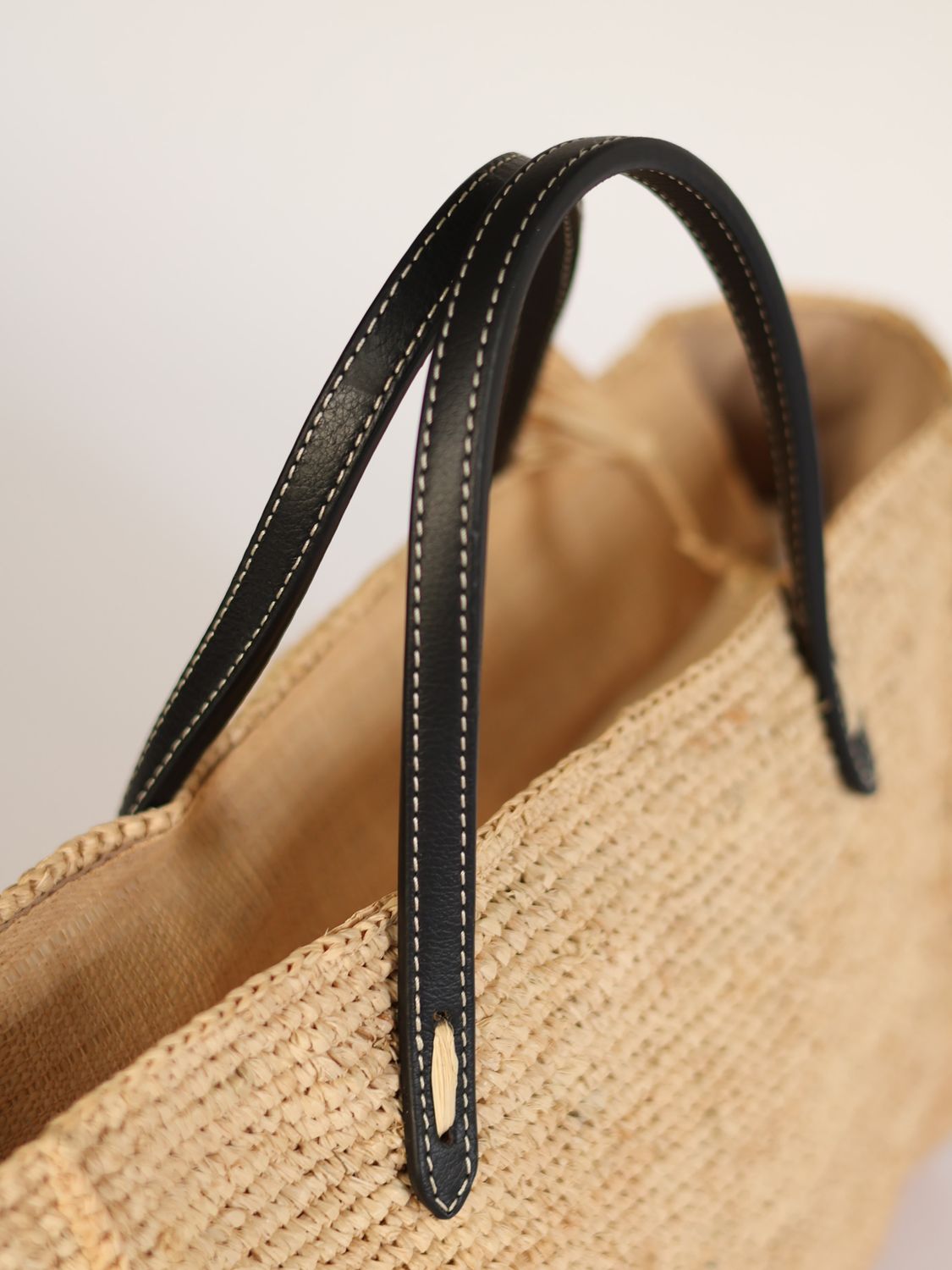 Côte Raffia Basket Bag