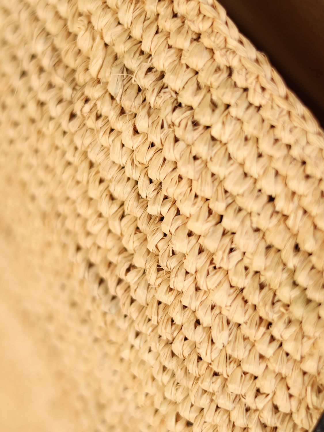 Côte Raffia Basket Bag