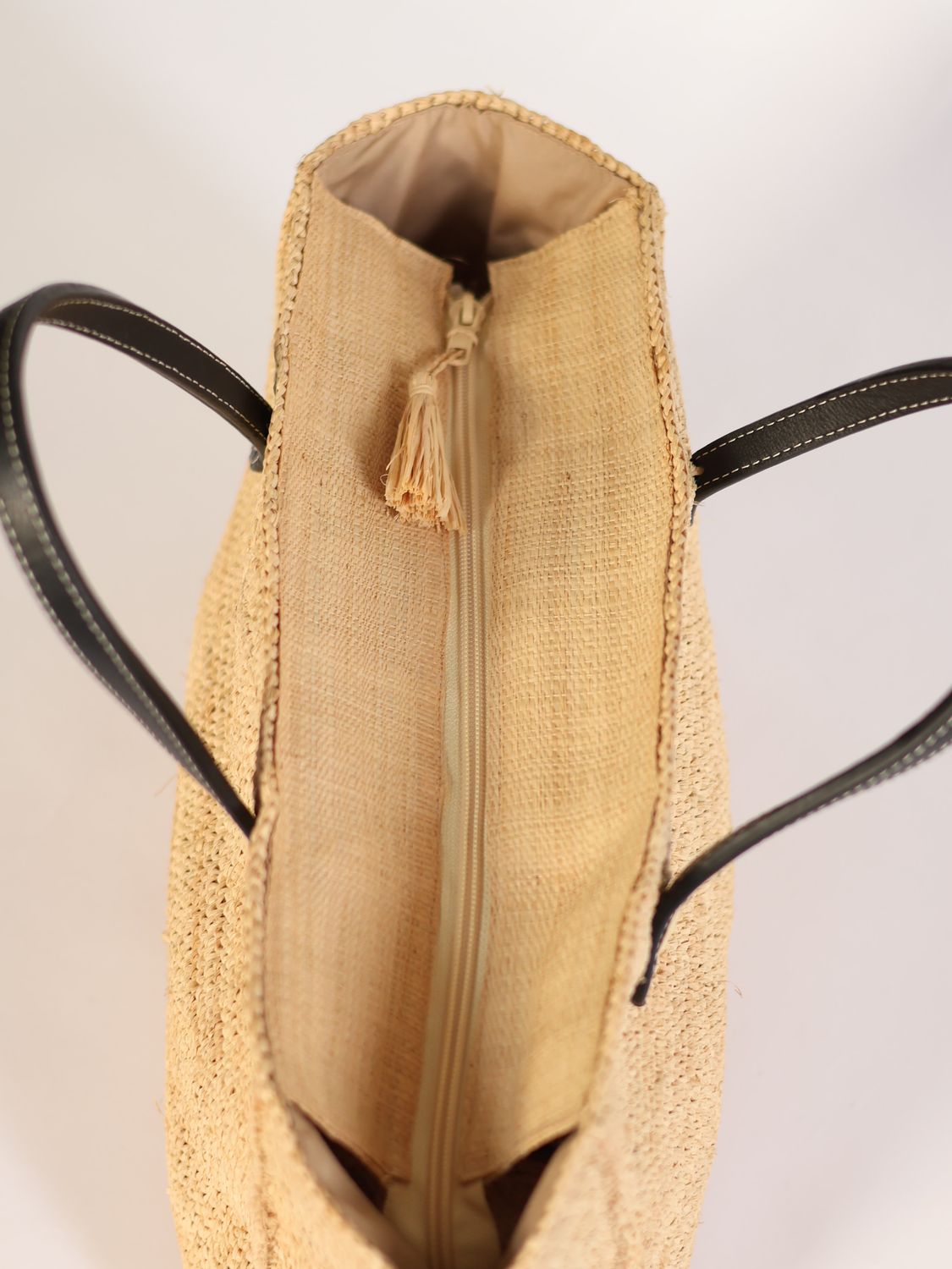 Côte Raffia Basket Bag