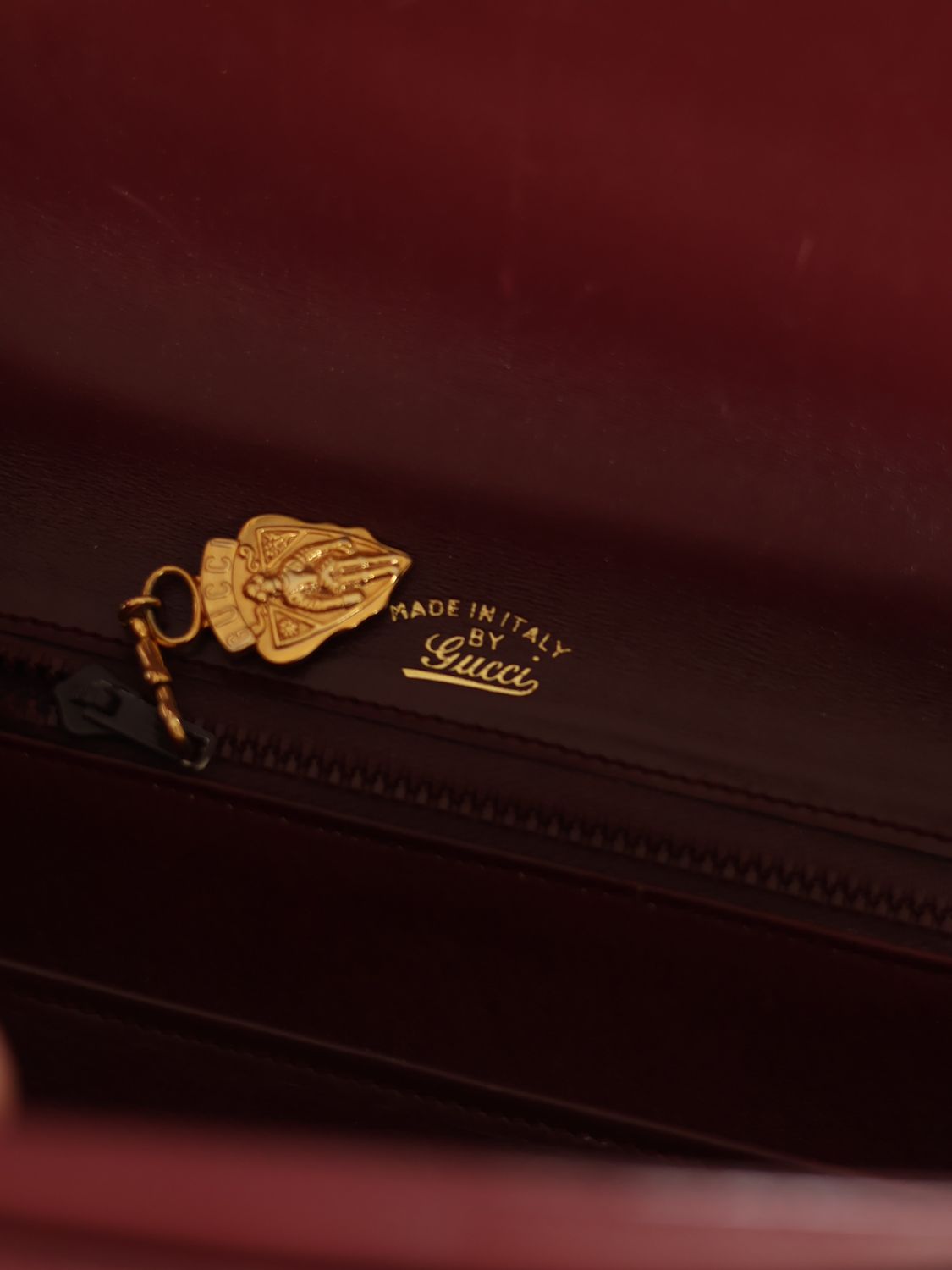 Gucci Burgundy Bag
