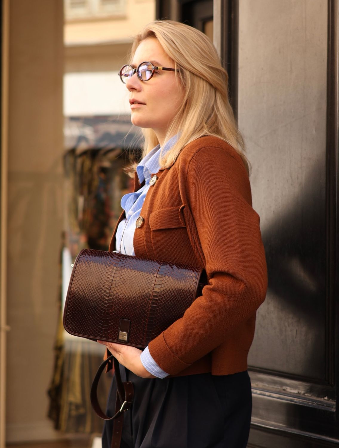 Nina Ricci Python Bag