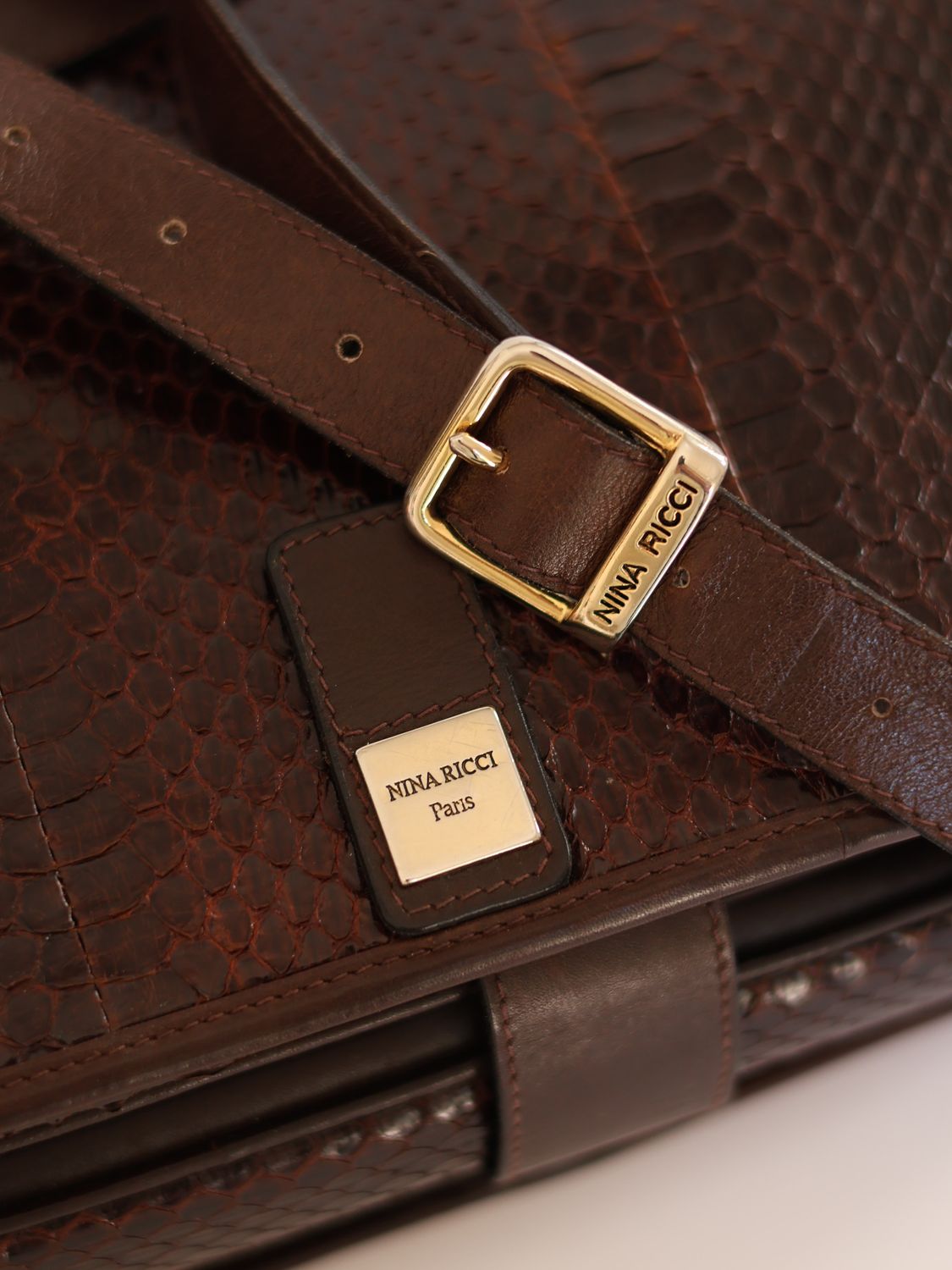 Nina Ricci Python Bag