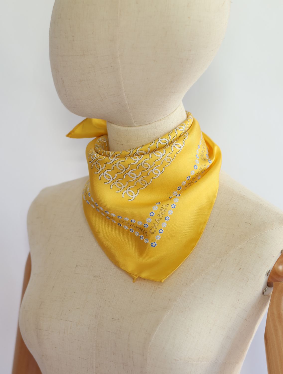 Chanel Classic Silk Scarf