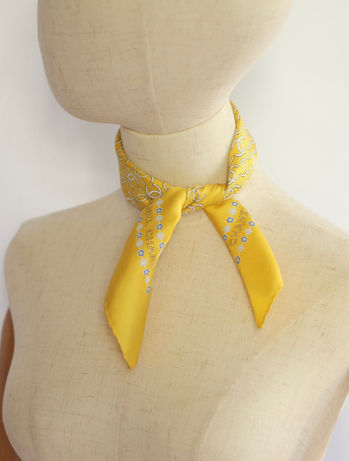 Chanel Classic Silk Scarf