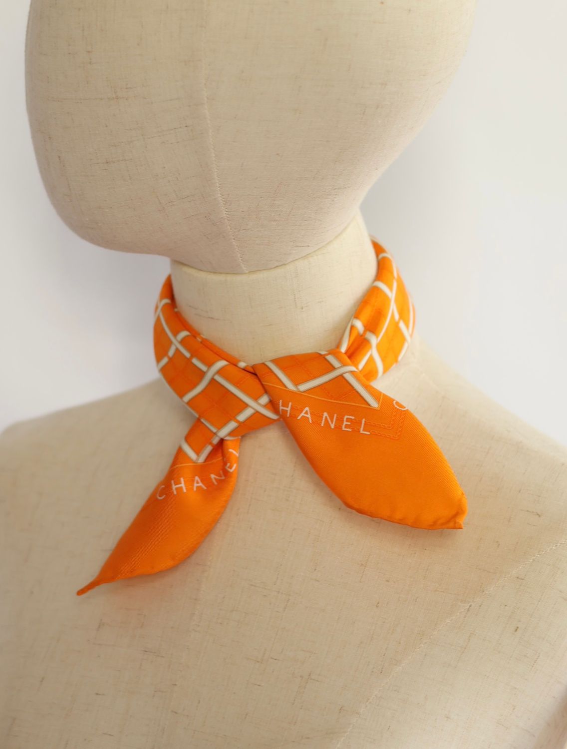 Chanel Statement Silk Scarf