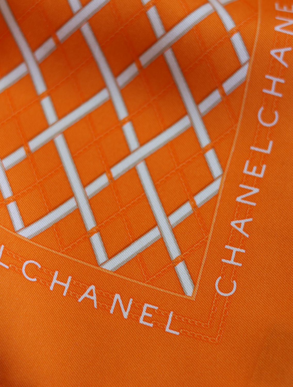 Chanel Statement Silk Scarf