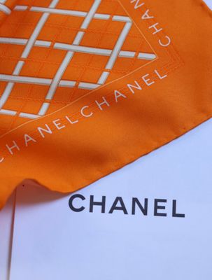 Chanel Statement Silk Scarf