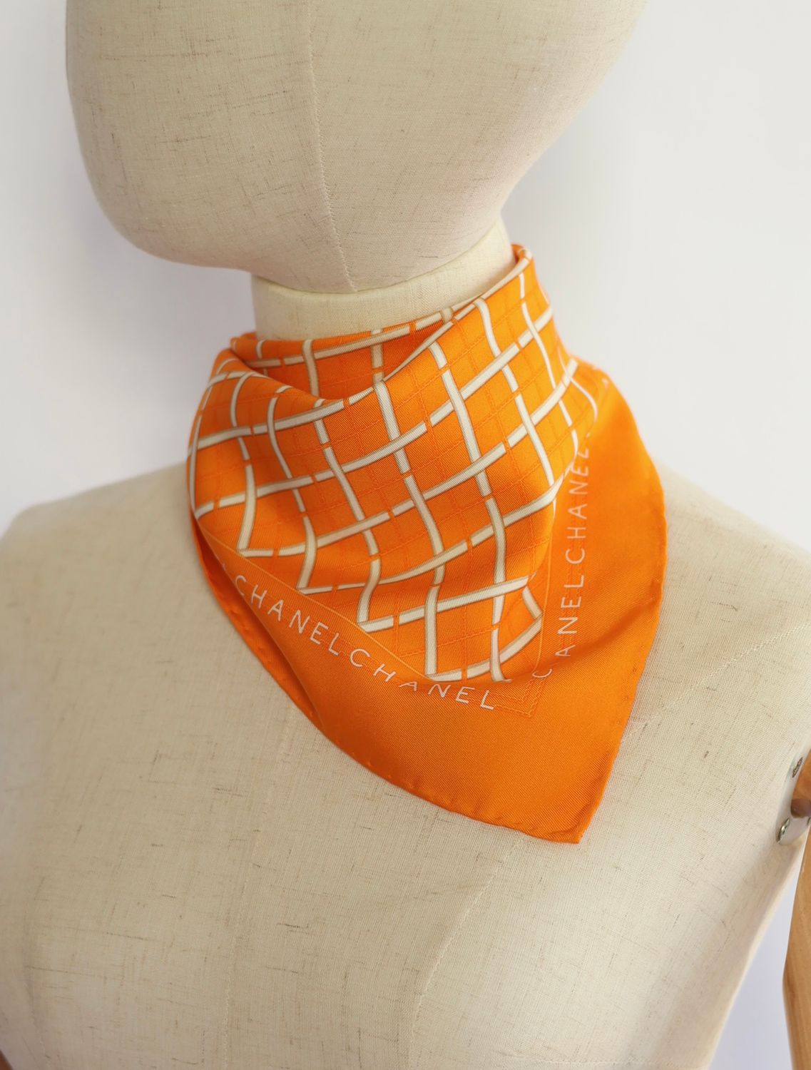 Chanel Statement Silk Scarf