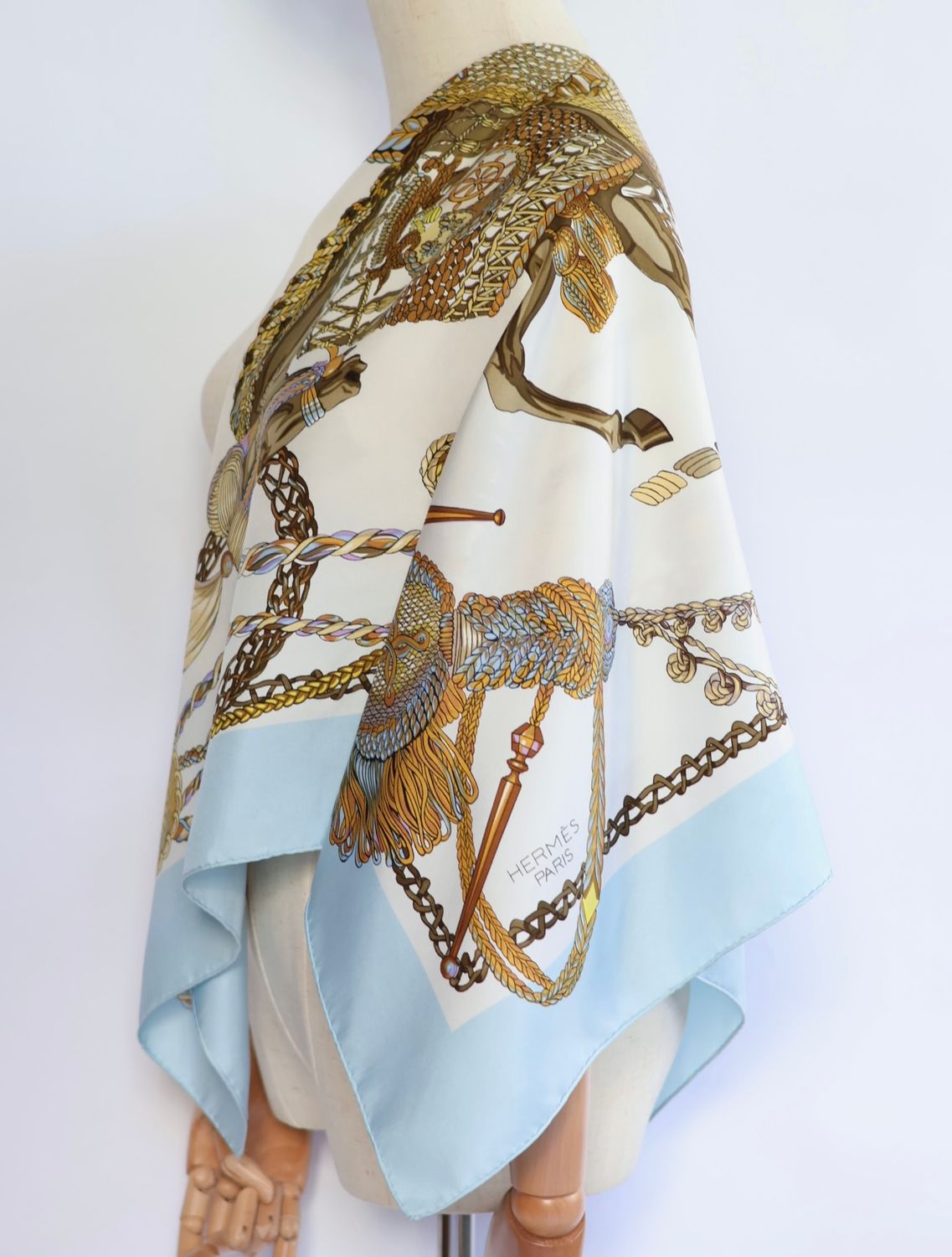 Hermès Le Timbalier Silk Scarf