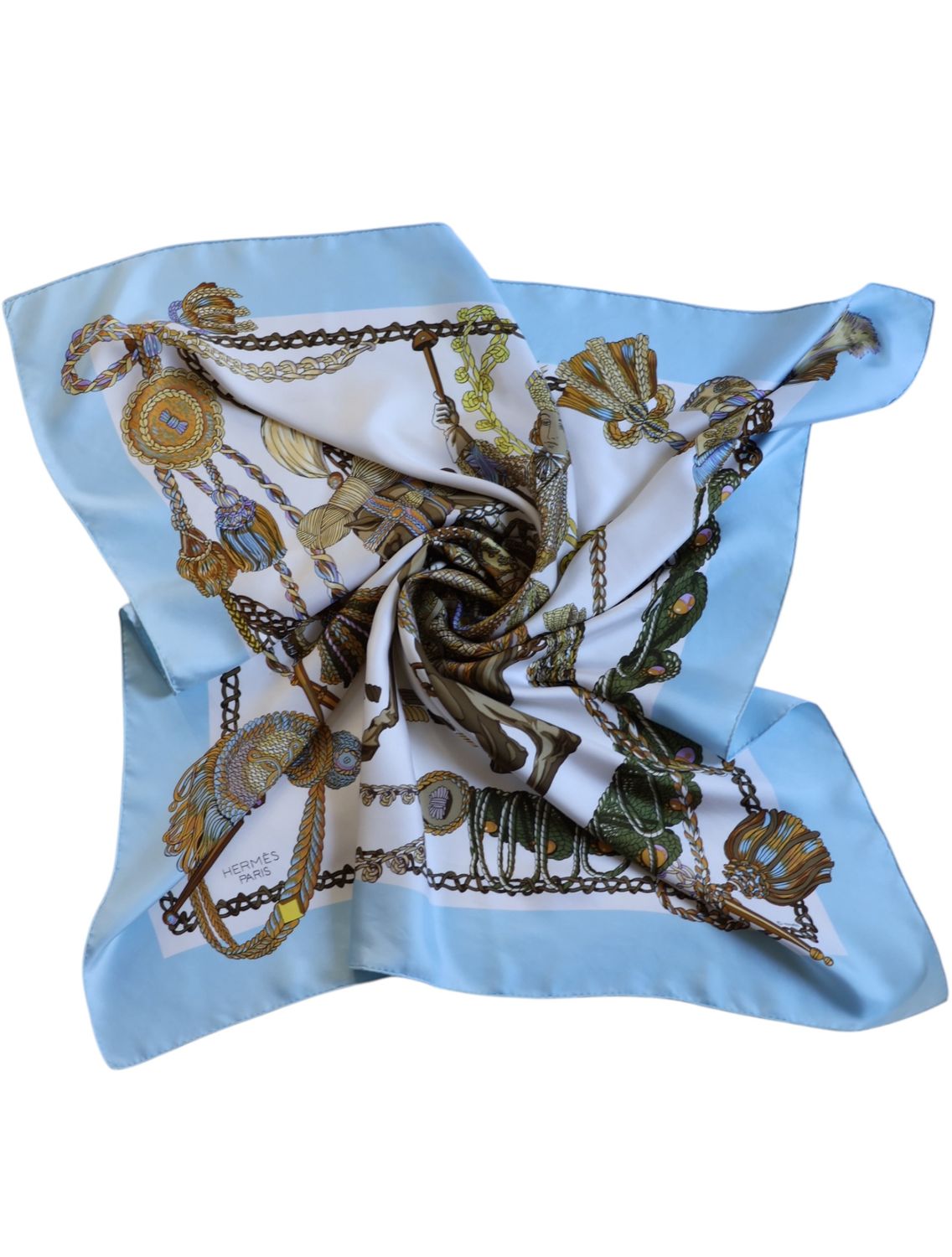 Hermès Le Timbalier Silk Scarf