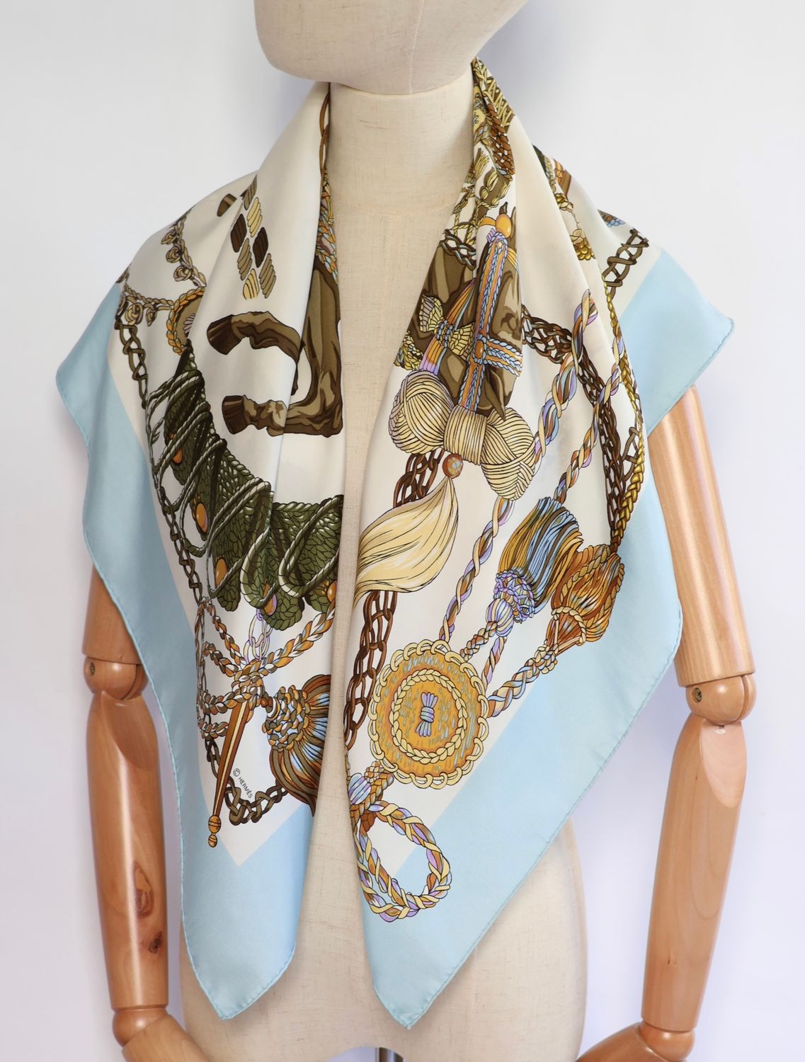 Hermès Le Timbalier Silk Scarf