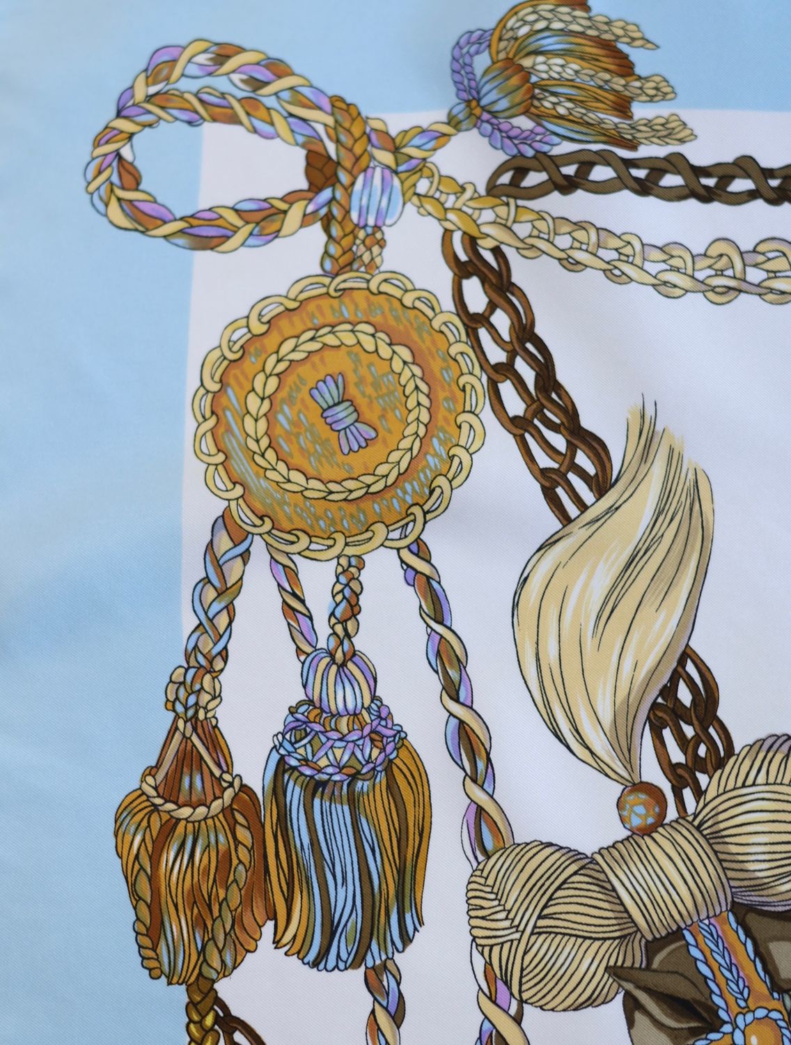 Hermès Le Timbalier Silk Scarf