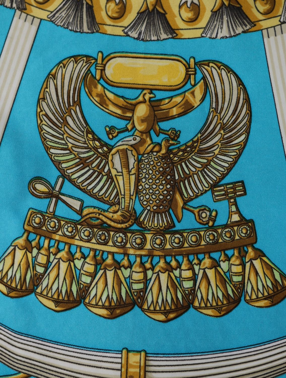 Hermès Scarabées et Pectoraux Silk Scarf