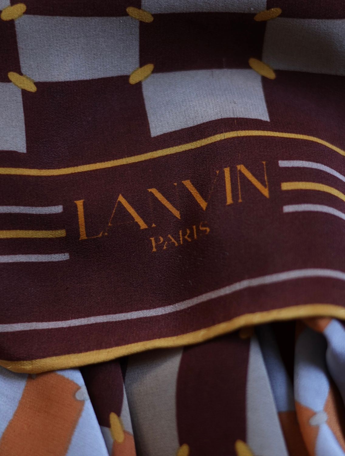 Lanvin Silk Scarf