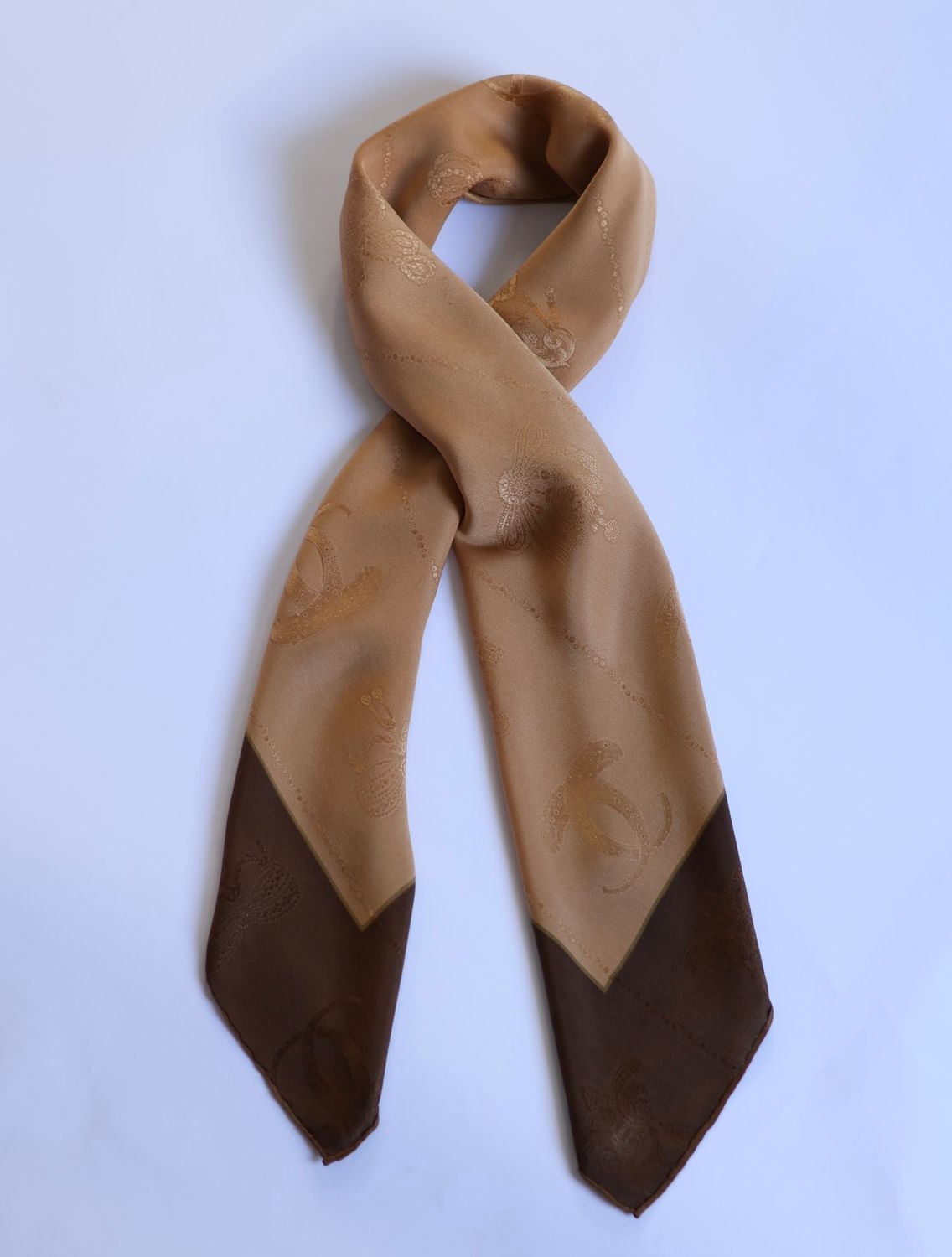 Cartier Jacquard Silk Scarf