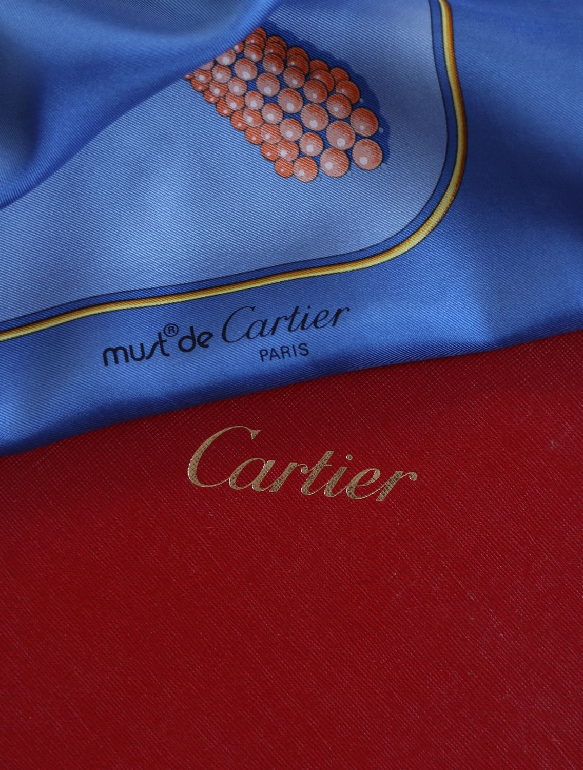 Cartier Jewelry Silk Scarf