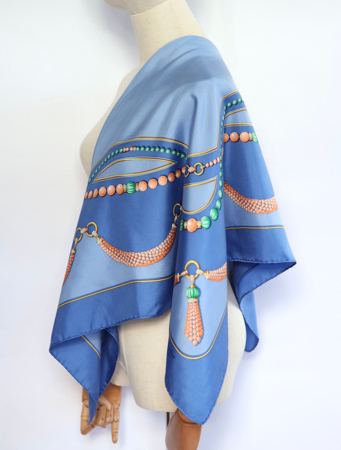 Cartier Jewelry Silk Scarf