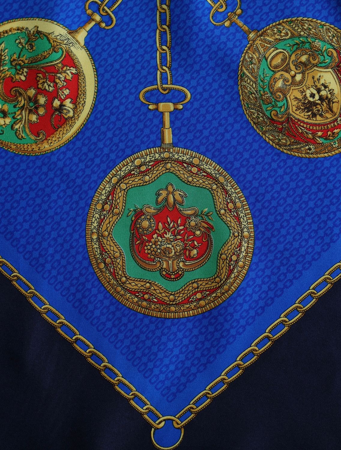 Celine Baroque Silk Scarf