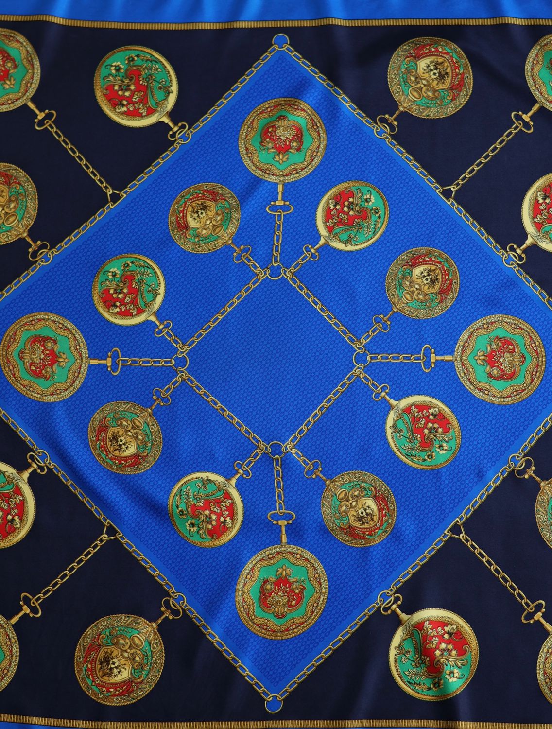 Celine Baroque Silk Scarf