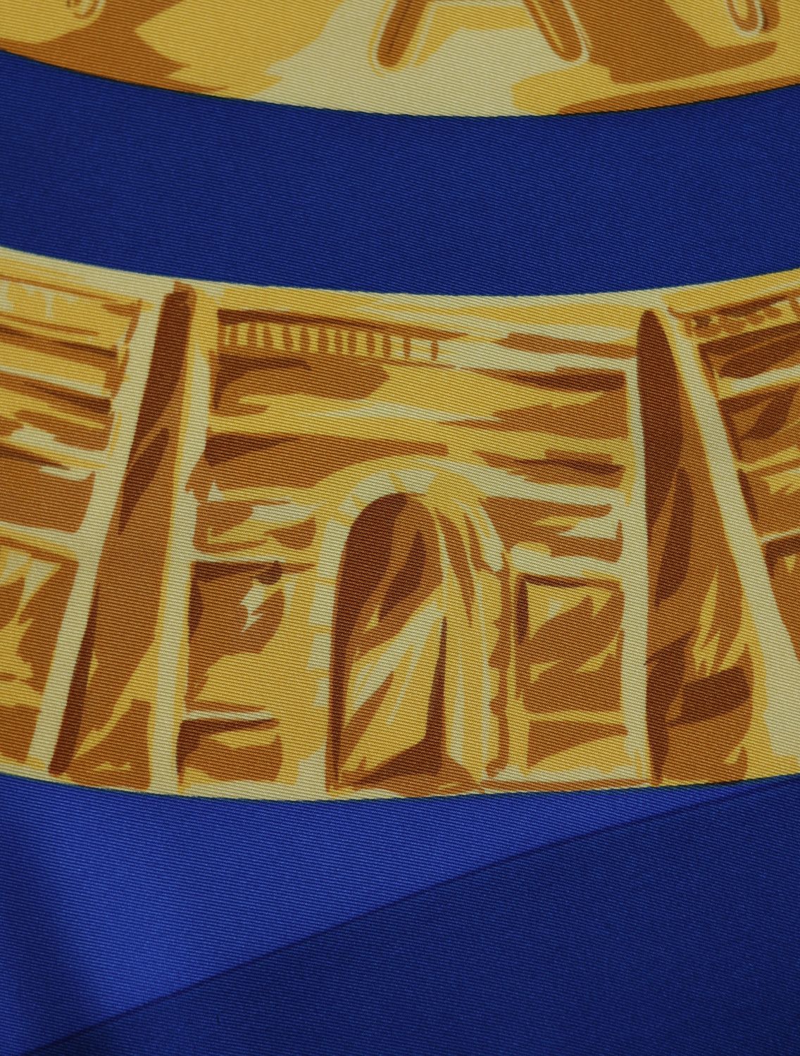 Celine Arc de Triomphe Silk Scarf
