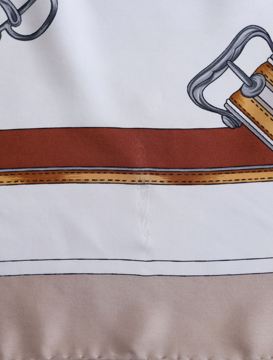 Celine Bridles Silk Scarf