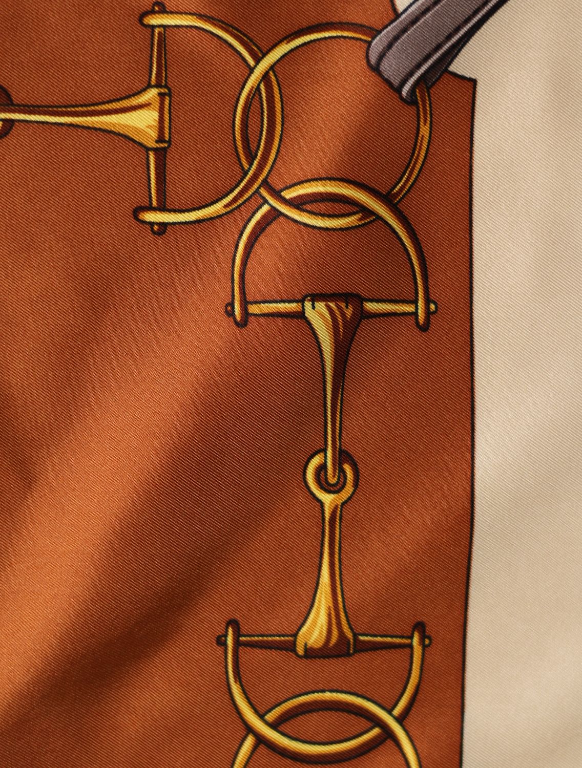 Celine Equestrian Silk Scarf