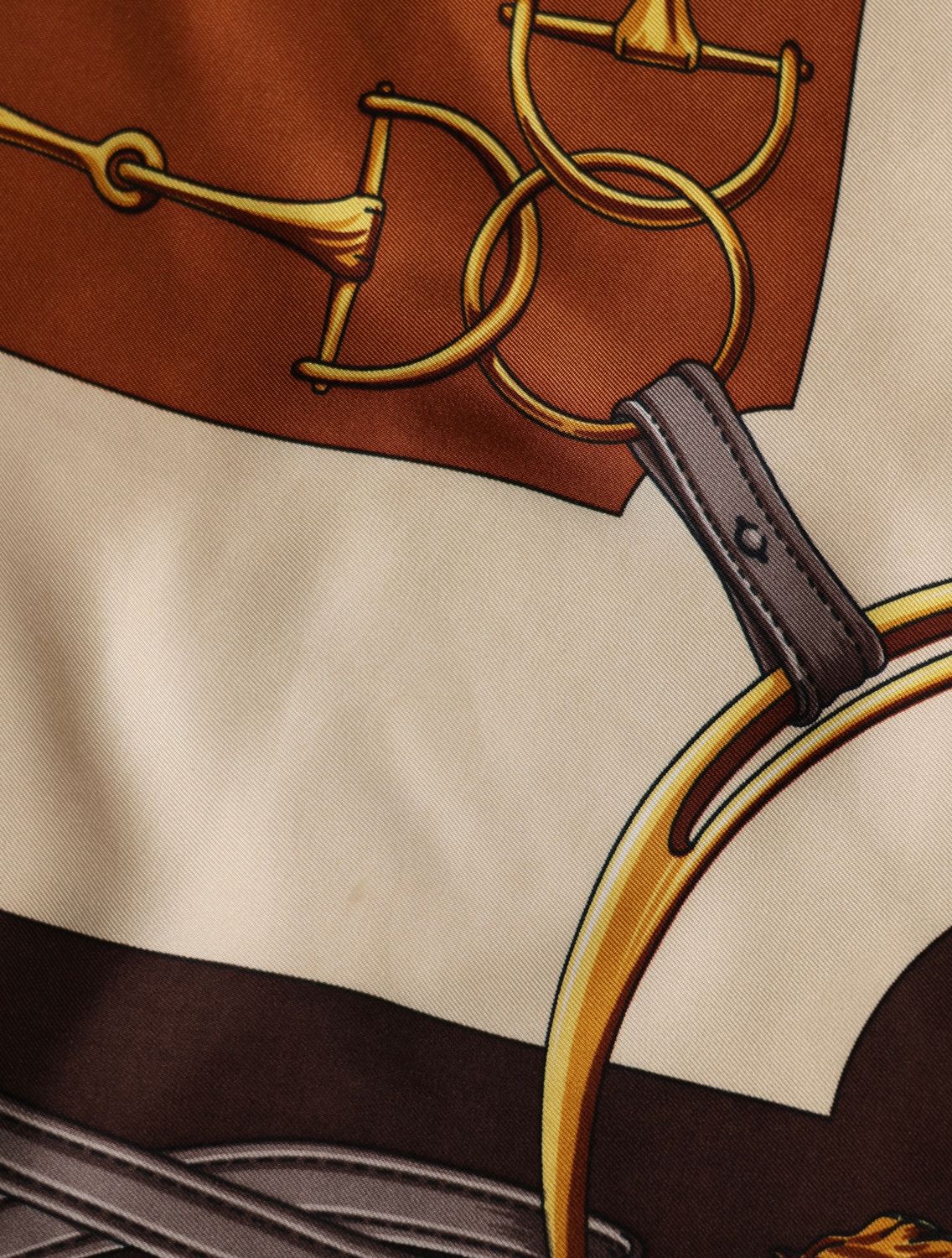 Celine Equestrian Silk Scarf