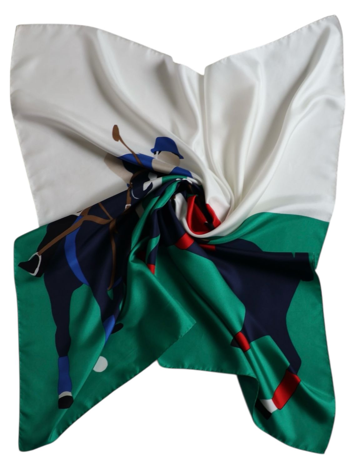 Celine Polo Silk Scarf