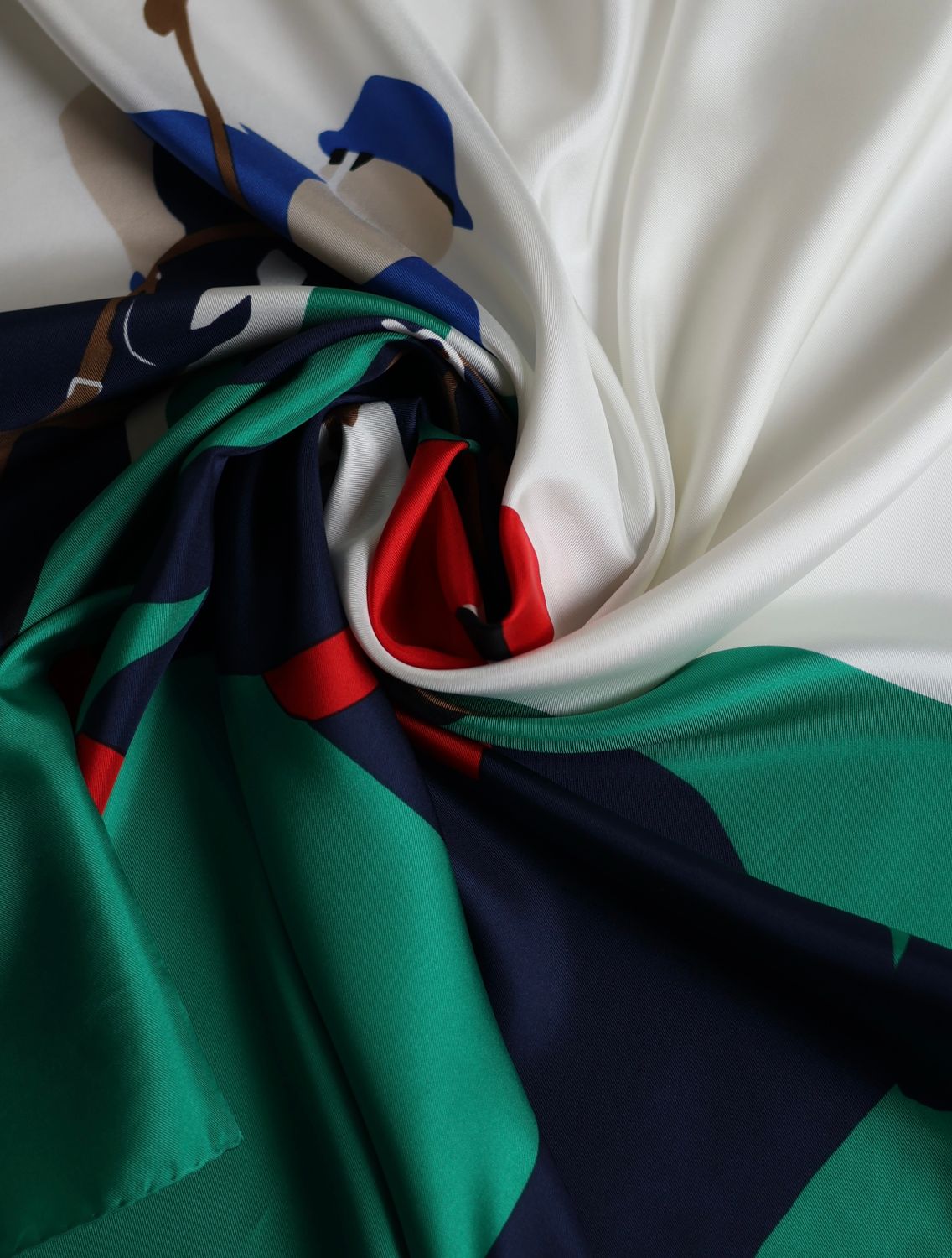 Celine Polo Silk Scarf