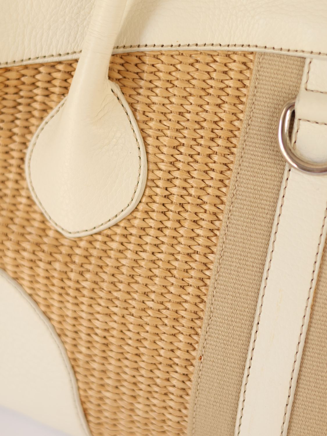 Prada Vitello Paglia Bag