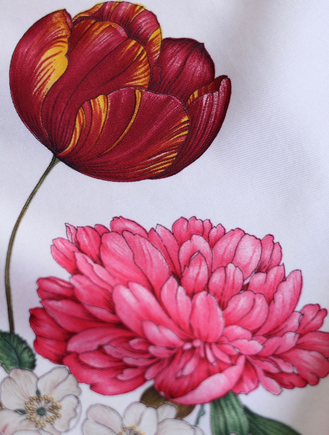 Gucci Flora Printemps Silk Scarf