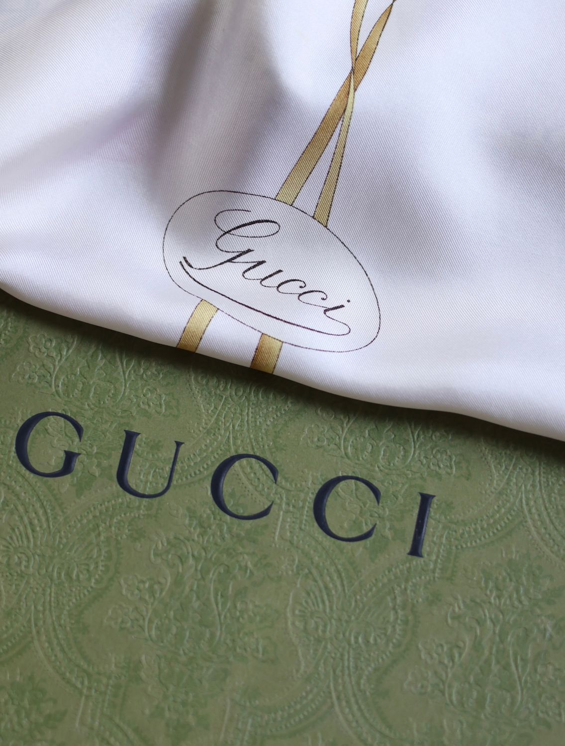 Gucci Flora Printemps Silk Scarf