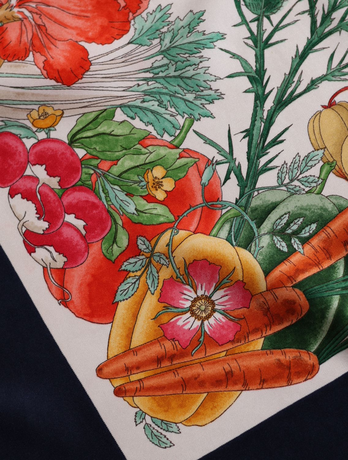 Gucci Flora Potager Silk Scarf