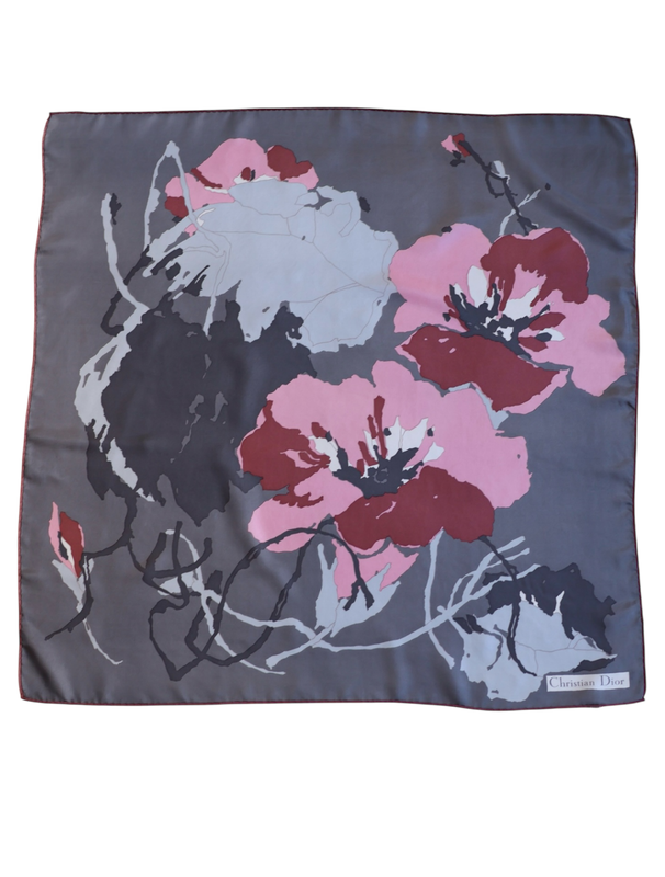 Dior Pivoine de Soir Silk Scarf