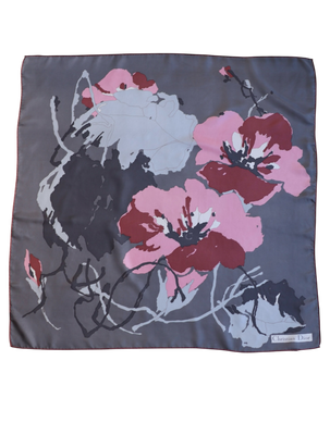 Dior Pivoine de Soir Silk Scarf