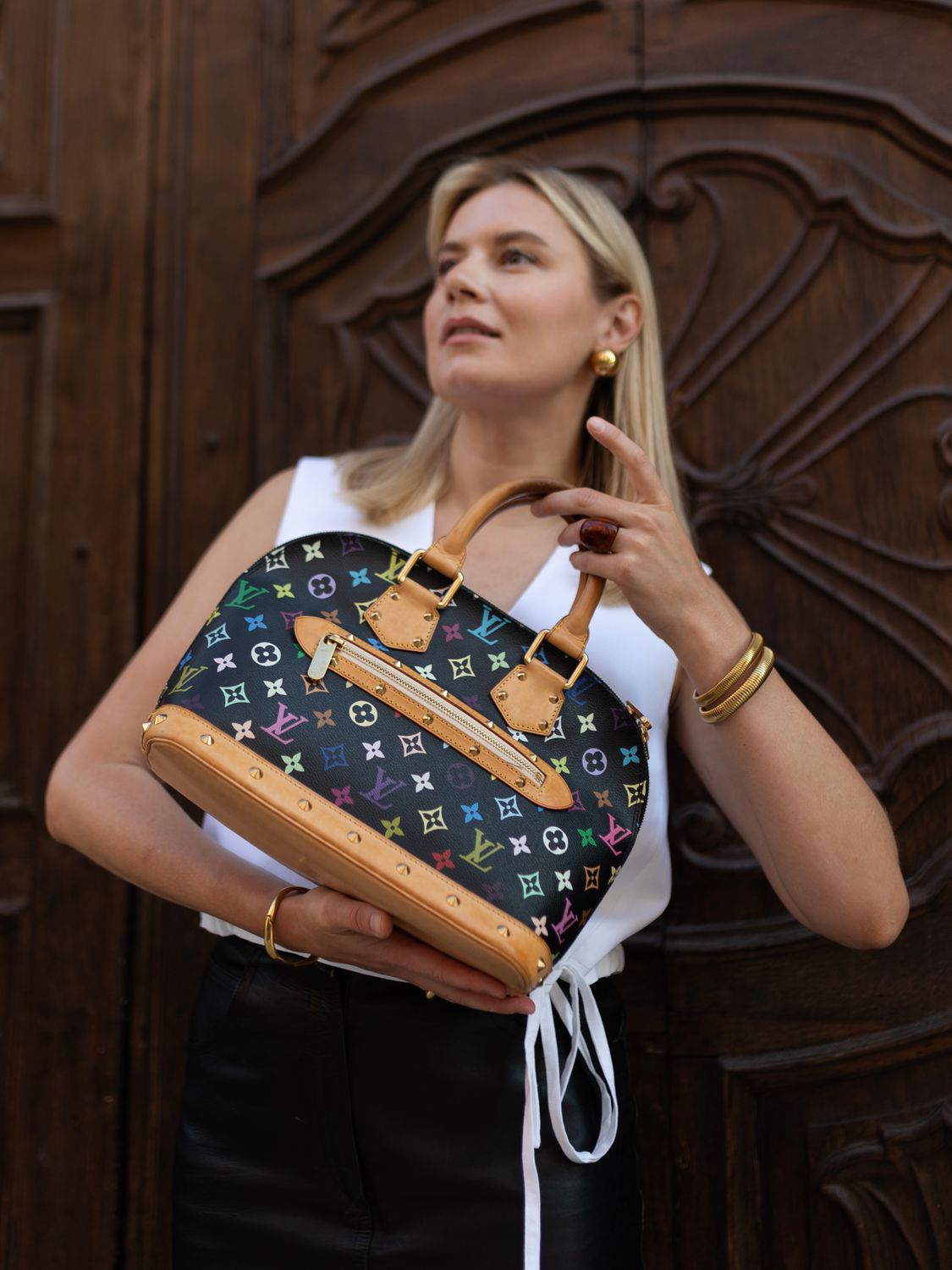 Louis Vuitton Alma Murakami Bag