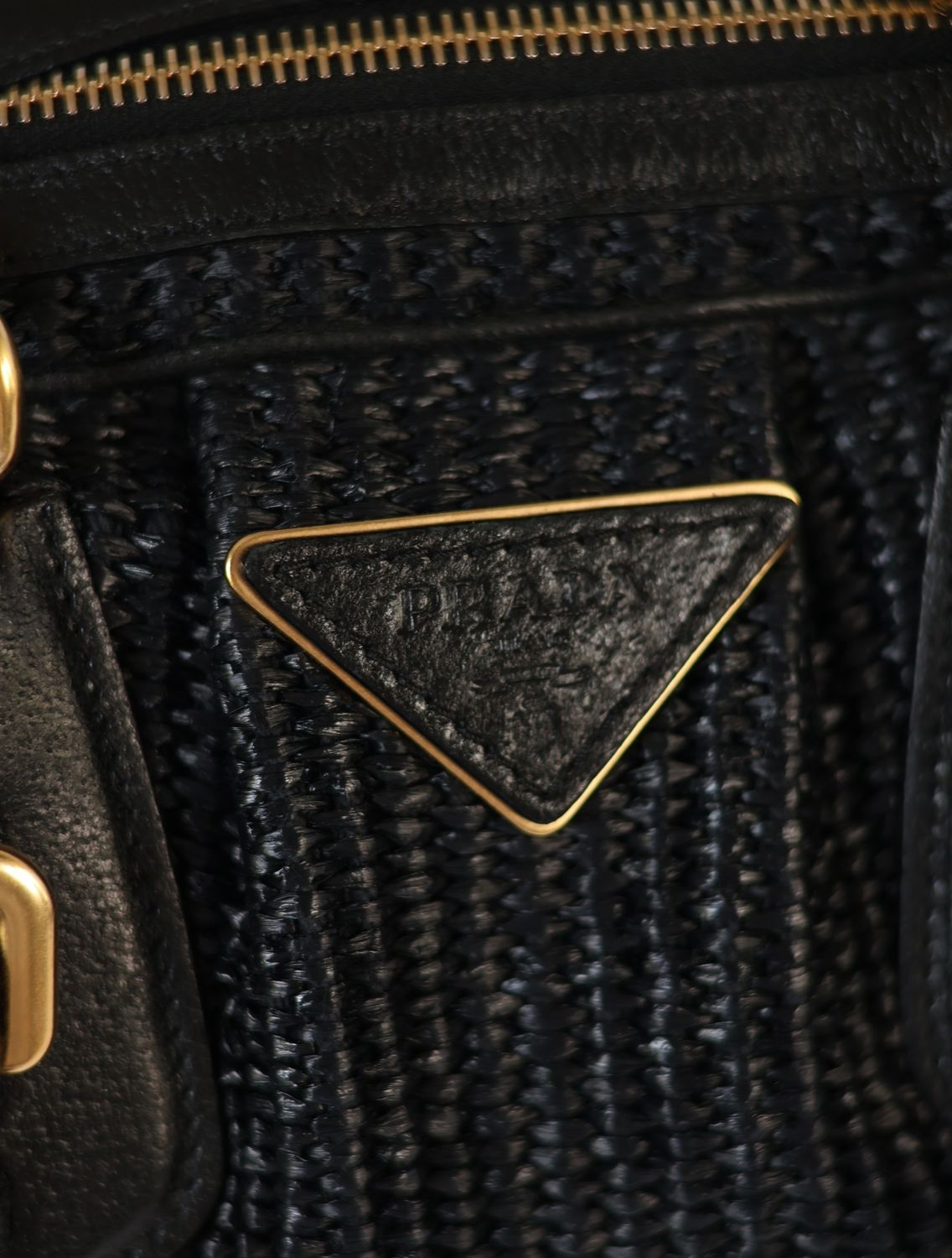 Prada Woven Chain Bag