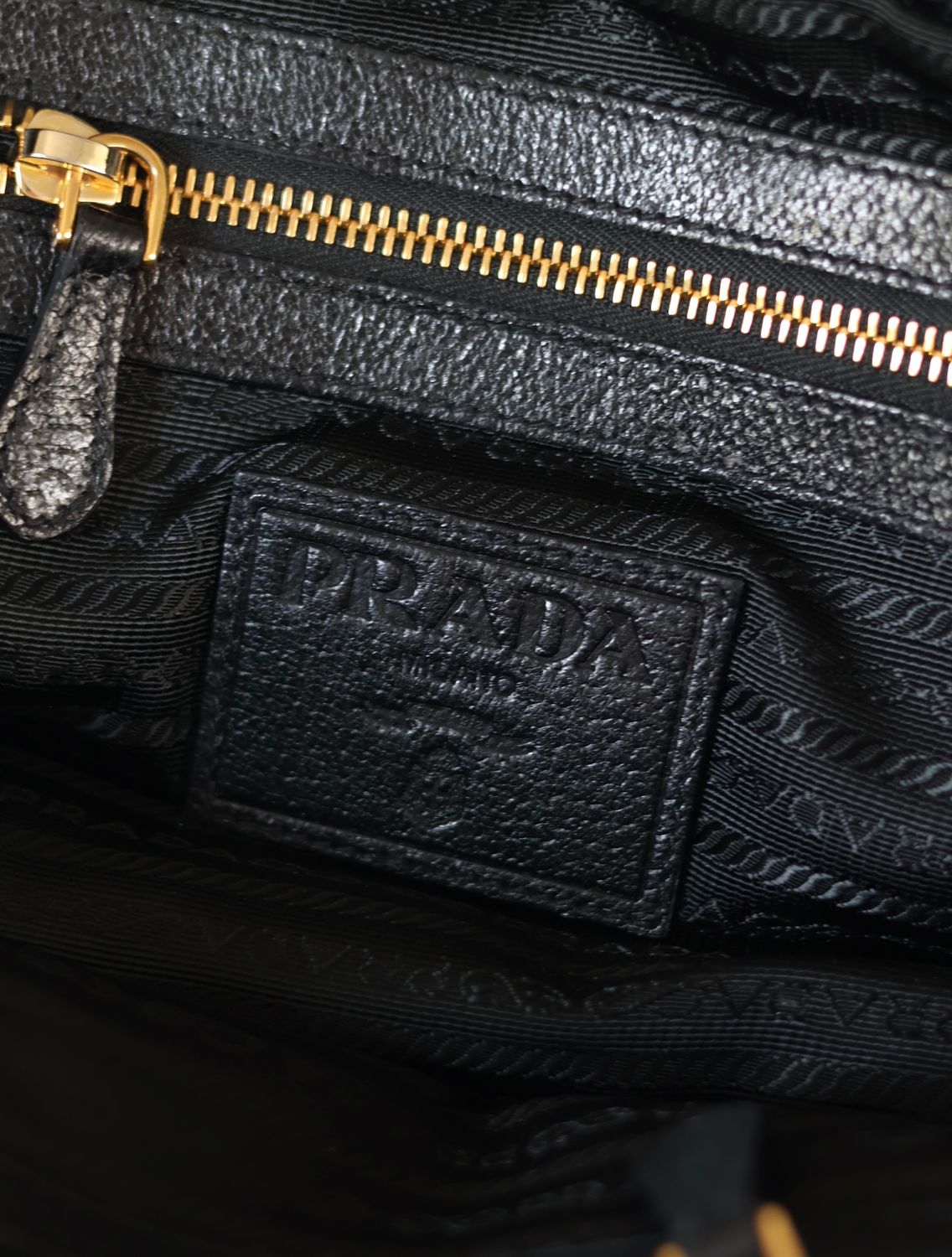 Prada Woven Chain Bag