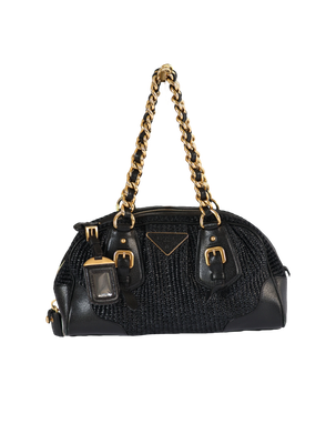 Prada Woven Chain Bag