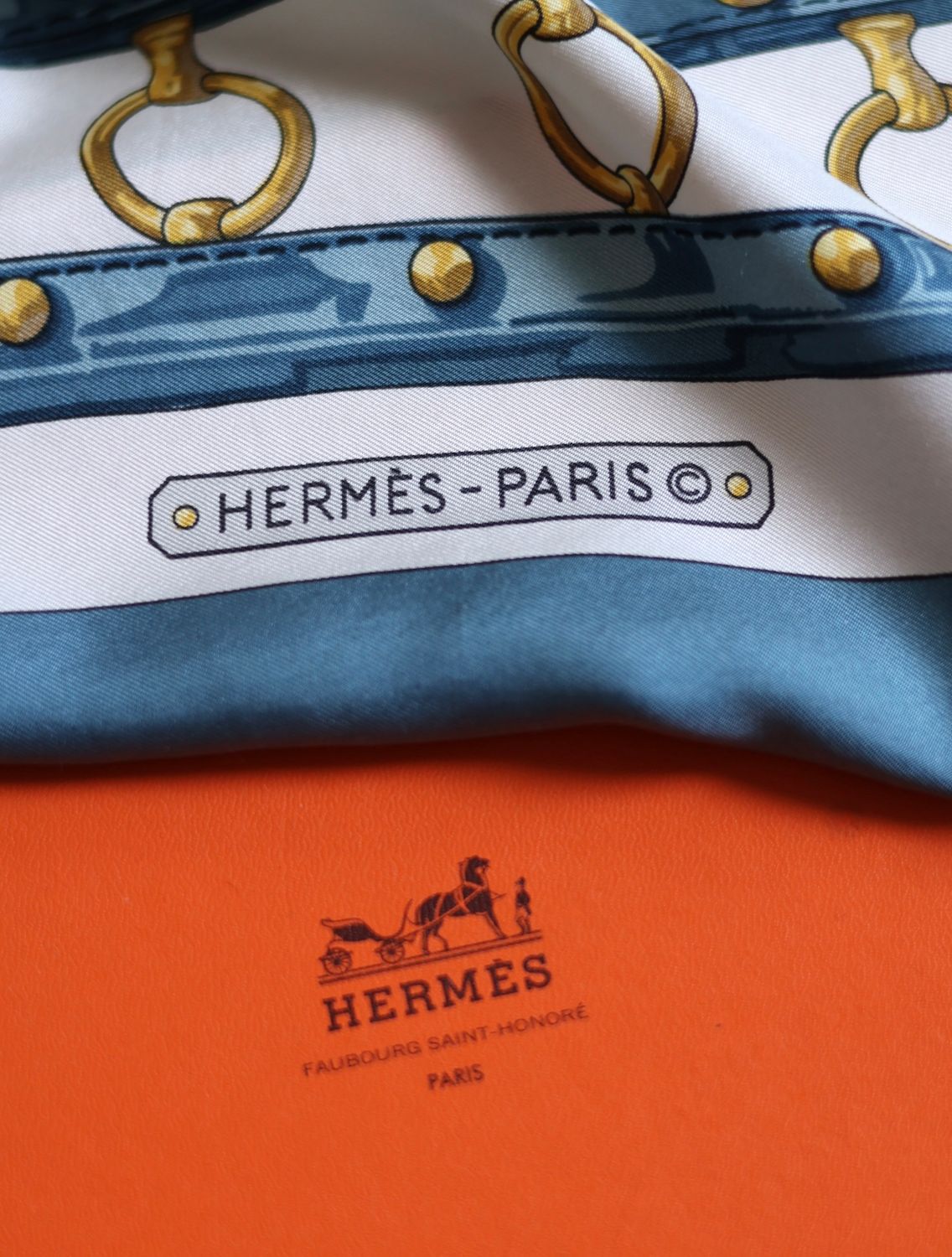Hermès Aux Champs Silk Scarf