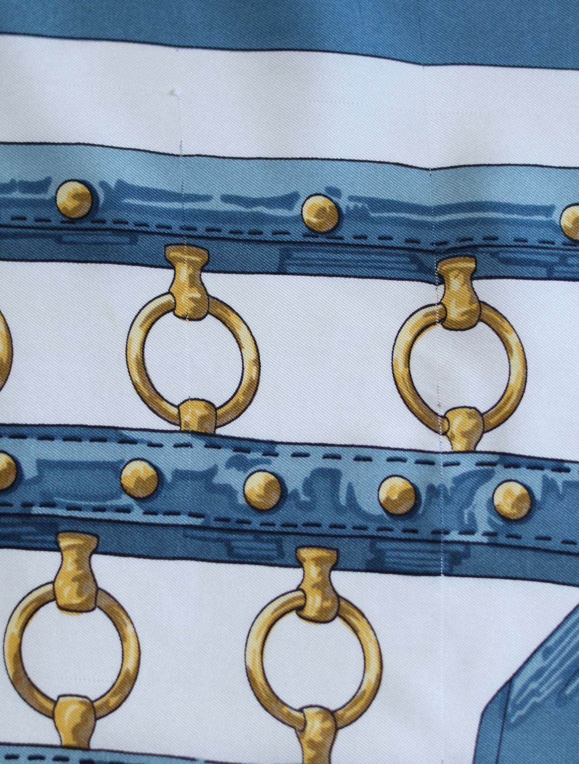 Hermès Aux Champs Silk Scarf