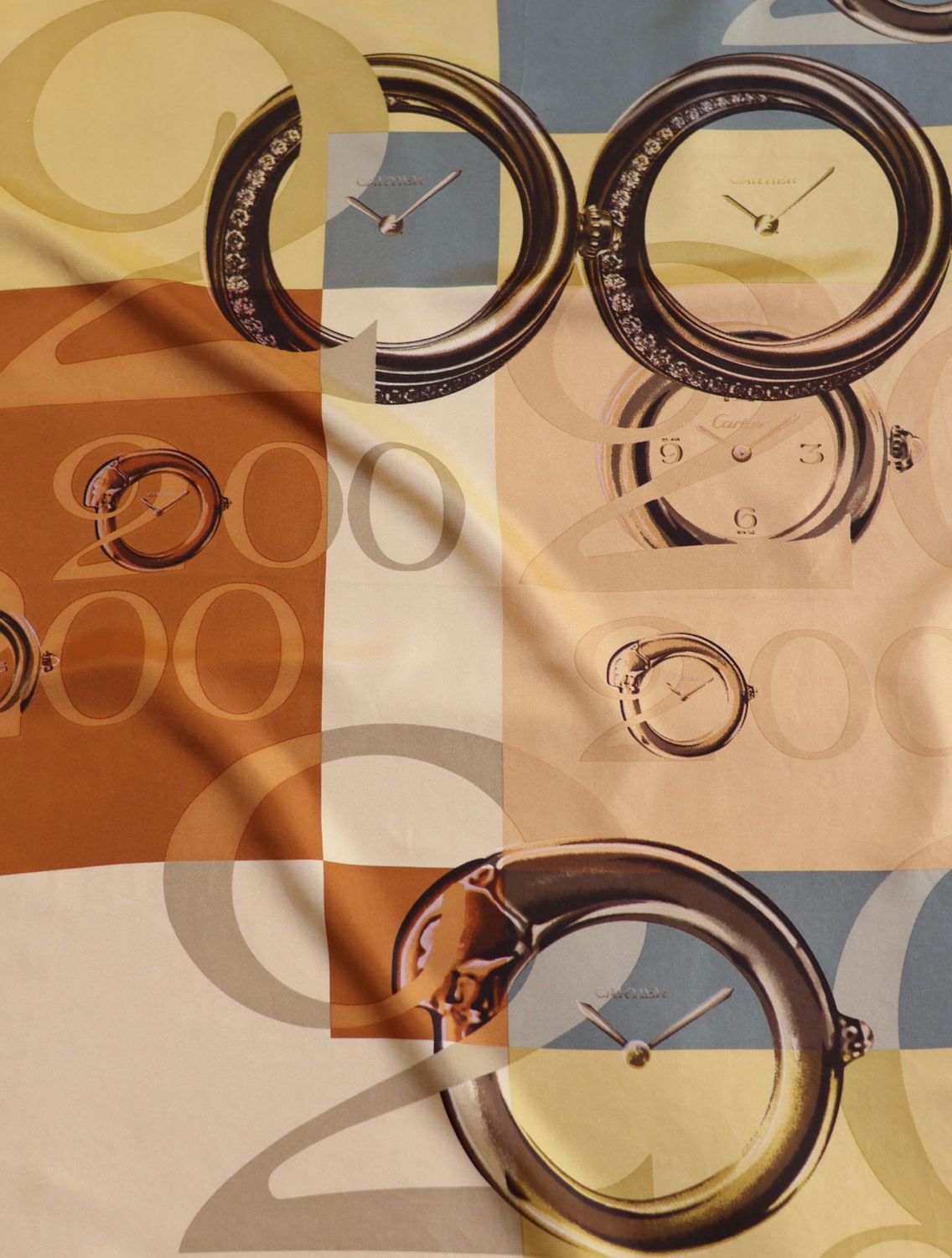 Cartier Temps de Légende Silk Scarf