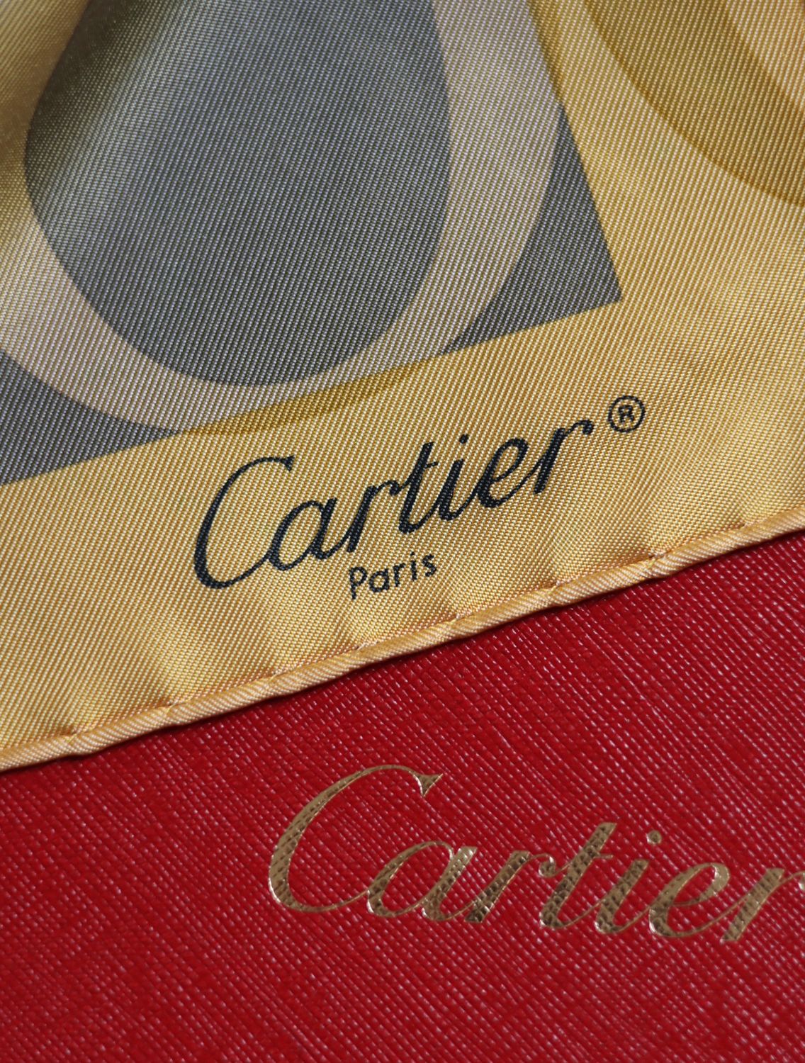 Cartier Temps de Légende Silk Scarf