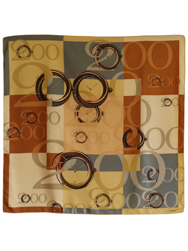 Cartier Temps de Légende Silk Scarf