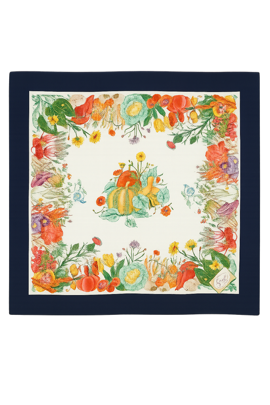 Gucci Flora Potager Silk Scarf