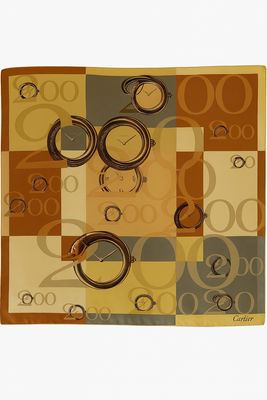 Cartier Temps de Légende Silk Scarf