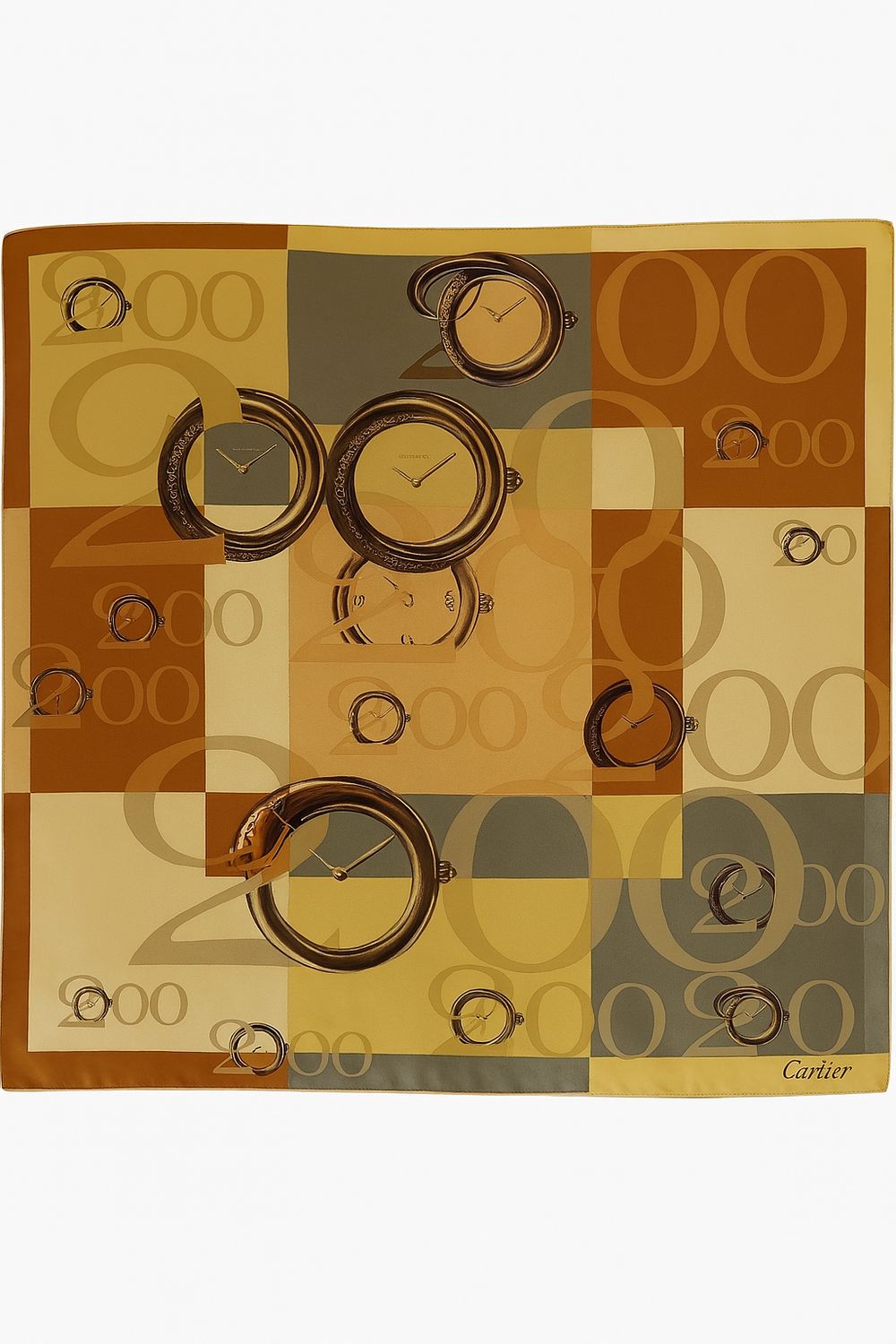 Cartier Temps de Légende Silk Scarf