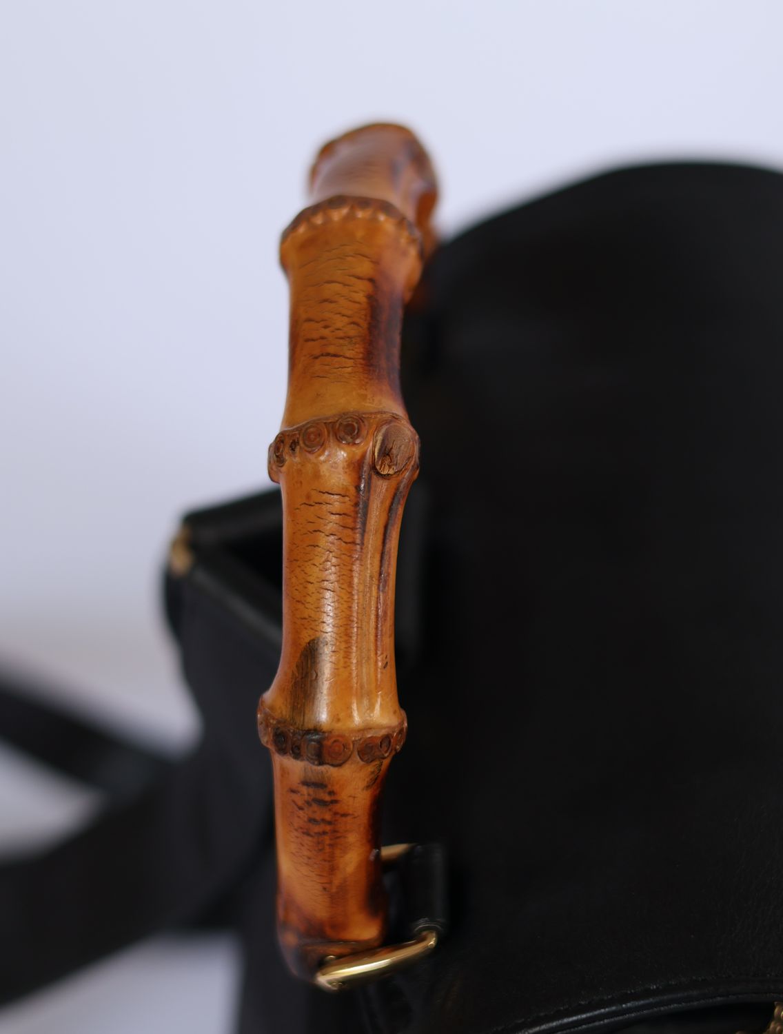 Gucci Bamboo Black Backpack