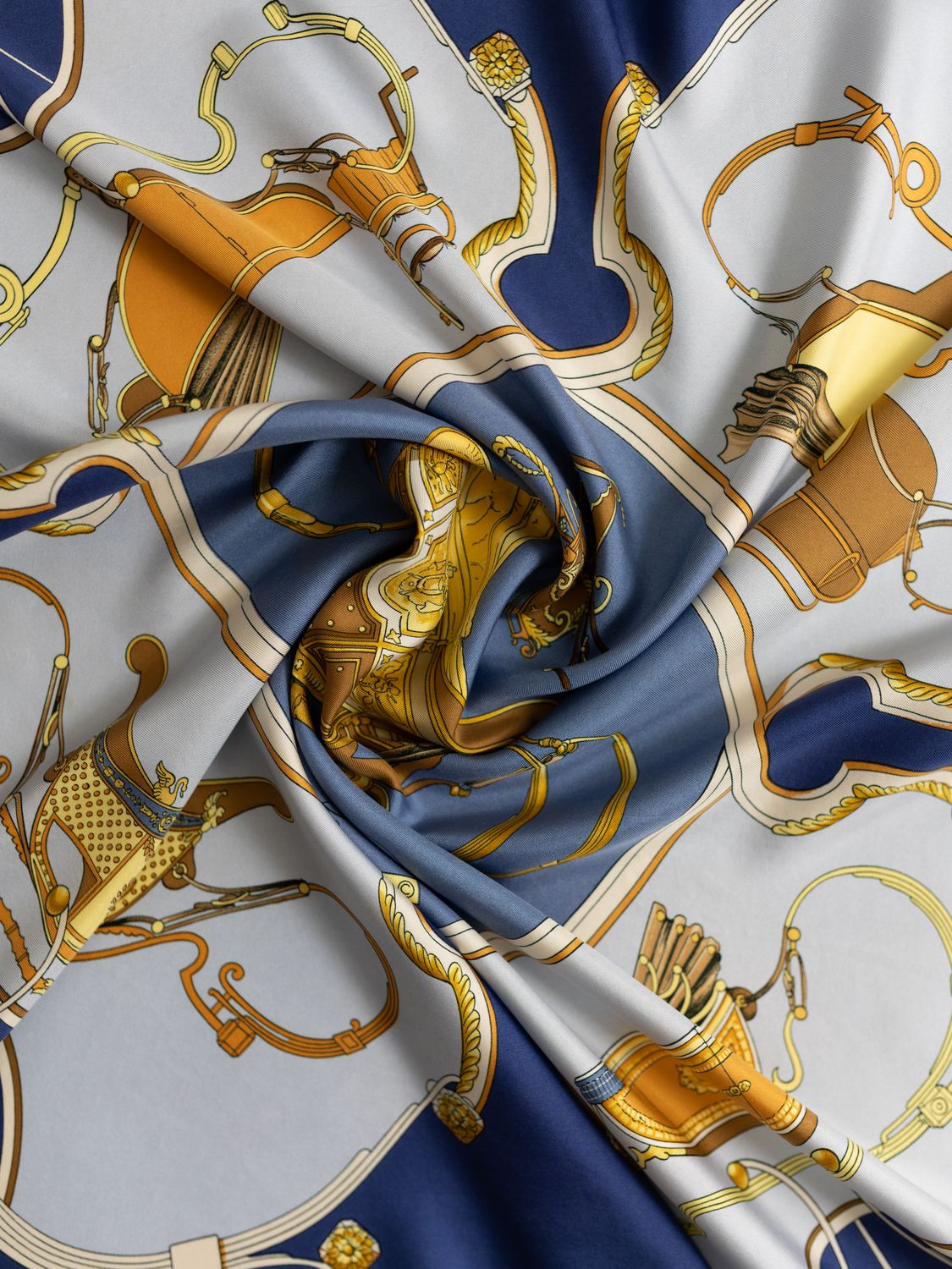 Hermès Springs Silk Scarf